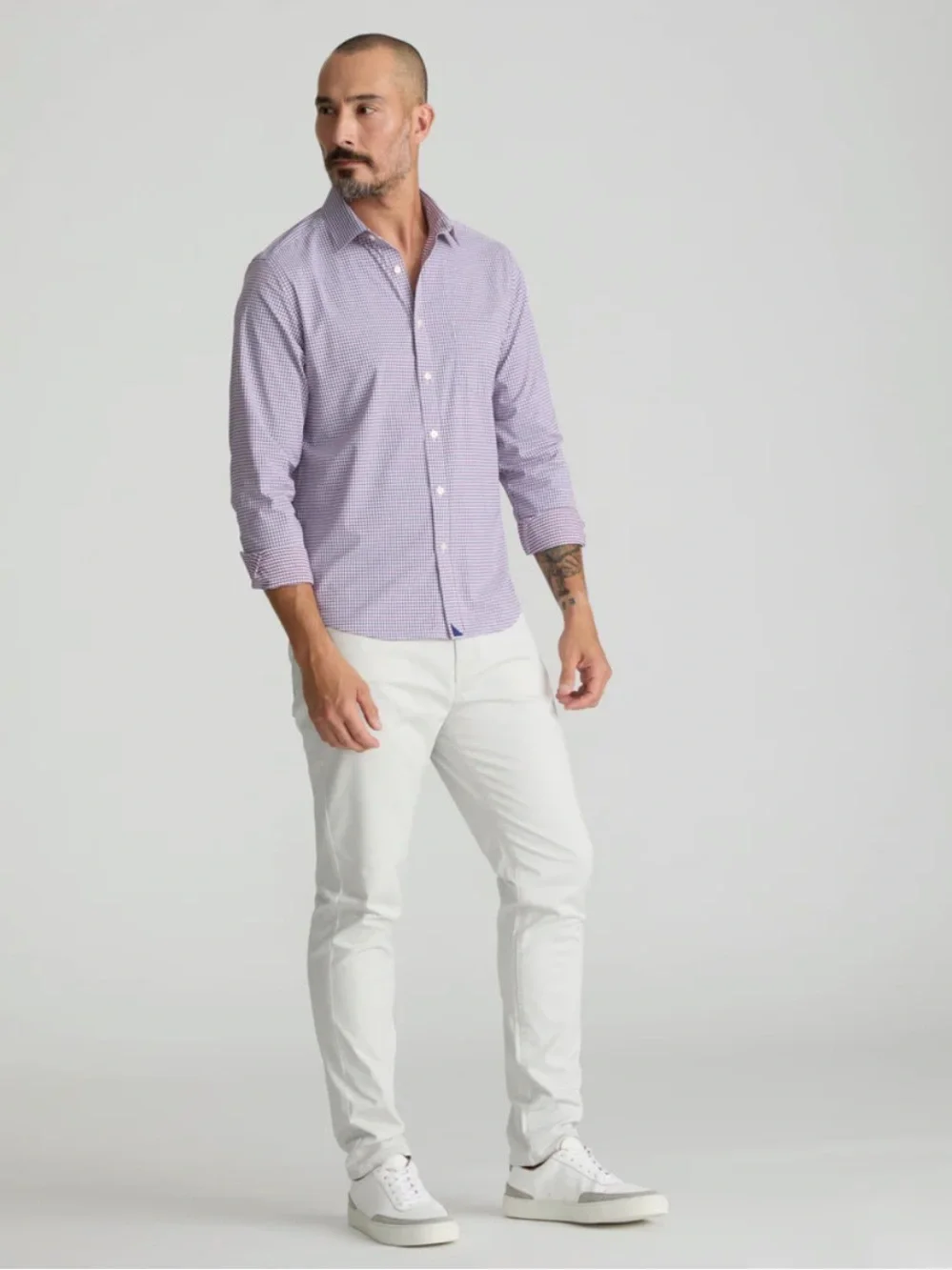 UNTUCKit 5-Pocket Chino Straight Fit Pants Gray